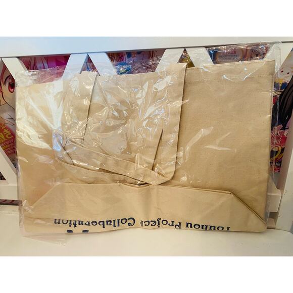 Touhou Project x Cure Maid Large Canvas Tote Eirin Kaguya and Mokou - Picture 2 of 2